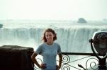 Woman, Niagara Falls, shirt, 1970s