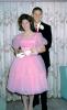 High School Prom Night Date, Woman, Man, Formal Dress, March 1964