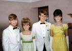 Prom, Corsage, Bowties, Formal, Boys, Girls, Womane, Men, 1960s