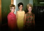 Three Women Friends, Beehive Hairdo, Bouffant
