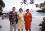 Formal Mand and Women, Pool, gloves, tie, April 1964