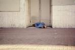 Homeless, Man Sleeping in a Doorway, Drunken, Drunkard, Tenderloin, POUV01P02_10