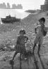 Children Picking Trash, Beach, Back Bay, Badhawar Park, Khroorow Baug, Mumbai