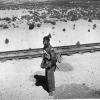 Begging Man, male, railroad tracks, Cuzco, POVPCD1194_030