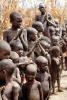 Boys lining up for food, Singing, Lake Turkana, refugee, African Diaspora, POVV01P06_18B