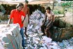 Men, Recycling Paper, Khroorow Baug, Mumbai