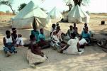 Women, Tents, Refugee Camp, Mozambique Diaspora, POVV01P11_06