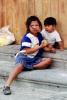 Girl, Boy, Brother, Sister, Siblings, steps, homeless, Oaxaca, Mexico, POVV02P05_18B