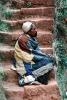 Man, Steps, Ethiopia, POVV02P06_10