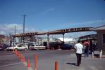 Tijuana San Diego Border, San Ysidro, Cars, People Walking, 1960s, PRAV01P09_09
