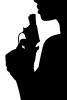 Pistol, Hand Gun silhouette, logo, shape, PRGV01P03_01M