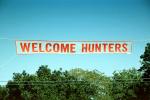 Welcome hunters, banner, shooting range, PRGV01P04_11