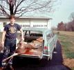 Hunter, Deer, Blood, Car, Chevy Automobile, Vehicles, December 1969, 1970s, PRGV01P11_04