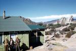 home, house, building, men, desert, rifle, Vasquez Rocks, December 1958, 1950s