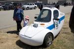 Sparrow Electric Powered Mini Car, San Mateo County Sheriff, Tri-wheeler