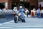 Crosswalk Traffic Control, Uniform, Helmet, Ginza District, Tokyo, PRLV01P14_16