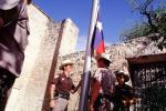 Texas Rangers, Lowering of the Flag, The Alamo, Color Gaurd, PRLV02P02_07