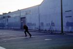 policeman chasing, crosswalk, Potrero Hill, police, PRLV02P11_18