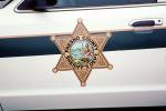Fresno County Sheriffs Department, badge, emblem, star, PRLV03P13_03