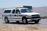 Chevrolet Pickup Truck, Kern County Police, Interstate Highway I-5, PRLV04P02_07