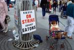 On Strike against Eatons, Baby Carriage, Stroller, Toronto Canada