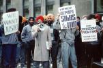 Sikhs Protesting, Bullhorn