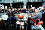 Veterans for Peace, wheelchairs, Anti-war protest, First Iraq War, January 15 1991, PRSV03P15_16