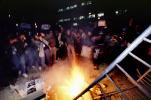 Fire, Flames, riot, Anti-war protest, First Iraq War, January 16 1991, PRSV04P04_02