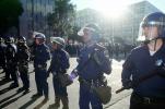 Police Line, Batons, Helmets, Anti-war protest, First Iraq War, January 17 1991, PRSV04P06_11