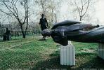 joseph stalin, statue, statuary, Sculpture, Russian Putsch Attempt, 12 October 1991, PRSV05P02_13