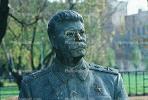 joseph stalin, statue, statuary, Sculpture, Russian Putsch Attempt, 12 October 1991, PRSV05P02_15