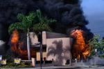 Rodney King Riots, 1992, Fire, Smoke, burning, PRSV05P04_04