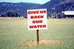 Give Us Back Our Water, water wars, Fields