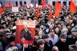 Pro Communism Rally, Moscow, Russia