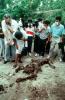 Junta Atrocities, exhuming bodies