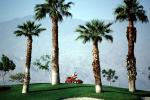 Lawnmower, Mowing a Golf Course, Coachella Valley, California, Palm Trees, PWLV01P01_11