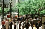 lunchtime, downtown, suits, walking, crowded, people, madmen, PWWV02P14_16
