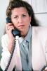 Business Woman, desk, phone, talking, conversing, connection, landline, PWWV05P02_06
