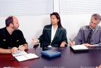 Business Woman, Conference Room, Planning, Strategy meeting, meet, converse, interacting, interaction, conversing, conversation, suits, connecting, table, furniture, businessman, PWWV05P08_10