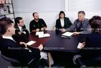Business Woman, Conference Room, Planning, Strategy meeting, meet, converse, interacting, interaction, conversing, conversation, suits, connecting, table, furniture, businessman, PWWV05P10_13