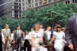 Busy Downtown, crowds, businesspeople, madmen, Mad Men, Madison Avenue, businessman, PWWV05P12_06