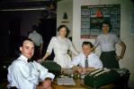 Men and Women in an Office, Adding Machine, Norfolk & Western Railroad, PWWV05P13_08
