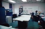 office, desk, plans, architectural drawings, plans, archives