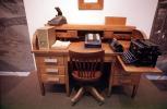 Turn of the Century Office, Desk, Typewriter, Calculator, 1910's, PWWV07P14_07
