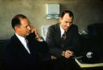 Men Meeting, office, telephone, meeting, meet, converse, interacting, interaction, conversing, conversation, 1950s