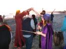 pagan spring equinox celebration, Aptos Beach, California, RCTD01_056