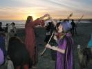 pagan spring equinox celebration, Aptos Beach, California, RCTD01_057