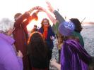 pagan spring equinox celebration, Aptos Beach, California, RCTD01_058