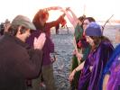 pagan spring equinox celebration, Aptos Beach, California, RCTD01_062