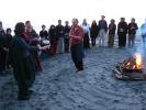 pagan spring equinox celebration, Aptos Beach, California, RCTD01_088